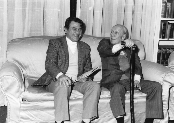 Gyula Kosice y Jorge Luis Borges