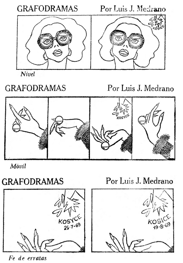 Caricatura de Kosice por Medrano