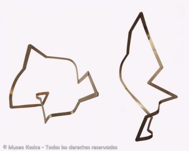 Escultura articulada en bronce, 1946