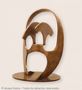 Arco de Triunfo, fundición de bronce, 66 x 48 x 40 cm, 2007