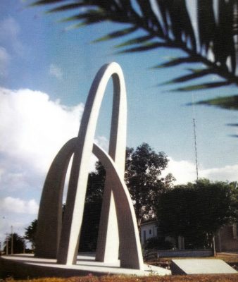 El vuelo de la paloma, hormigón armado, La Paloma, Uruguay, 1985