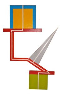 Pintura planos y color liberados, esmalte sobre madera, 66 x 44 cm, 1950-2003