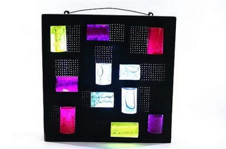 Untitled light sculpture, madera y acrílico, 24 x 24 in, 1971