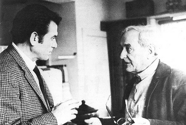 Gyula Kosice y Naum Gabo