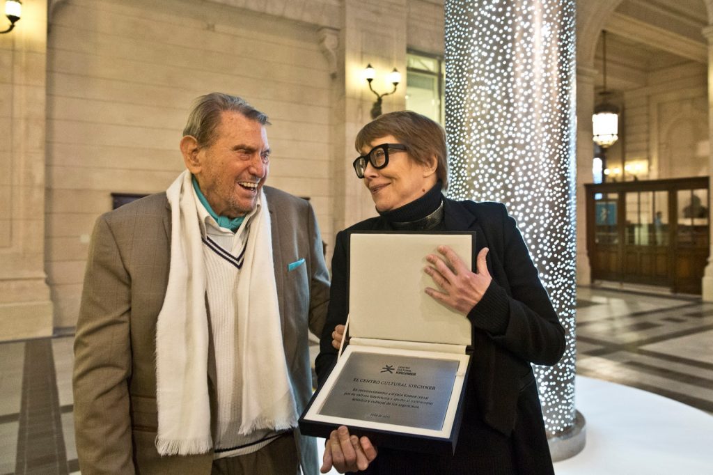 2015 – Homenaje de la Ministra de Cultura de la Nación en el Centro Cultural Kirchner