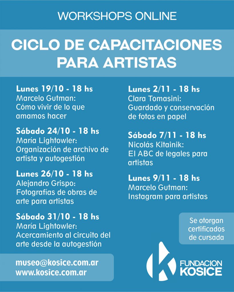 Workshops Fundación Kosice